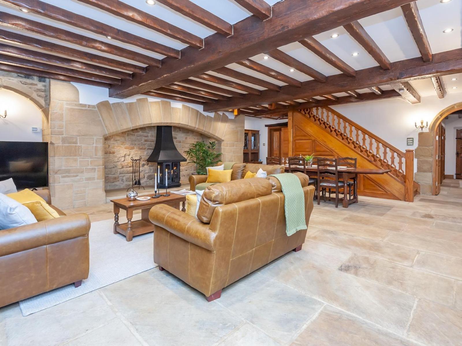 Farmhouse Barn - Rustic Luxury For Families -Leeds Pass The Keys Villa Pudsey Exterior foto